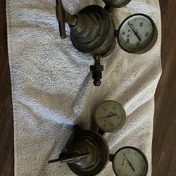 Victor Brass regulators 