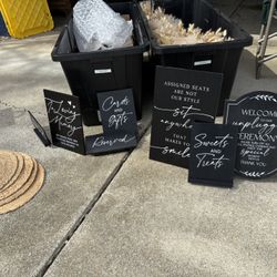 Wedding Signage 