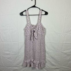 American Eagle Floral Smocked Mini Dress Sz M