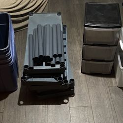 Storage Shelves and Bins 