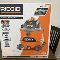 Ridgid 14 Gallon Wet/dry Vacuum 