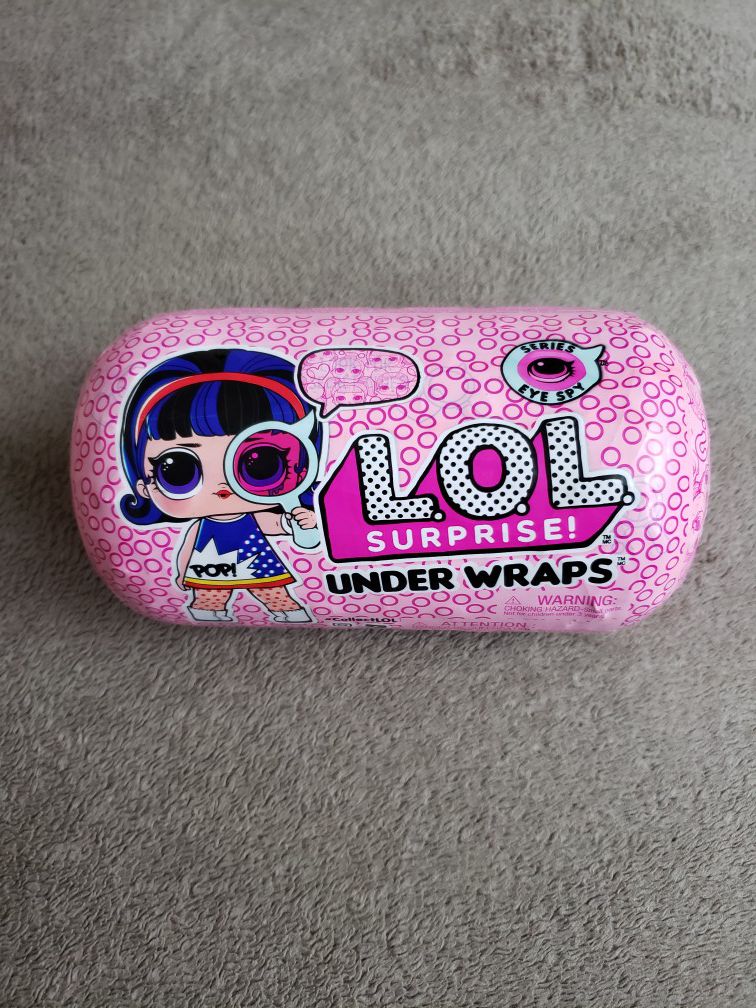 New!! LOL Surprise!! Under Wraps (only one)... $12