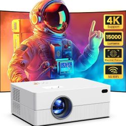 Mini Projector with WiFi and Bluetooth 15000L