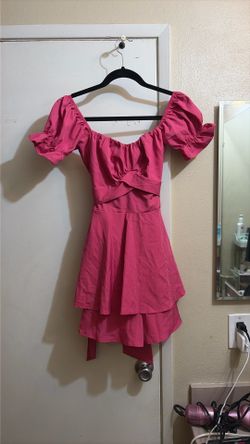 Pink summer dress