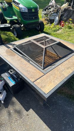 Big fire pit for outdoors