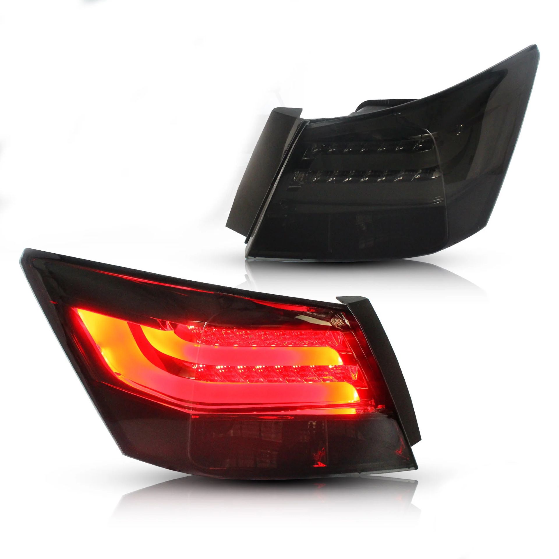 New LED Tail lights For Honda Accord 2008-2012 Aftermarket Rear Lamps [2PCS]