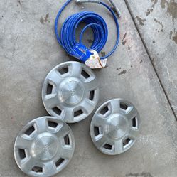 Airless Hose And 1/4”x 50’ (6.4 mm x 15 m)  And Toyota Tacoma Wheel Covers 