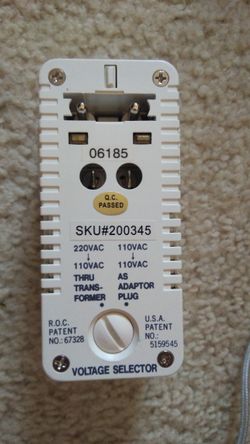 Voltage selector