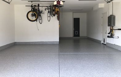 Epoxy garage flooring