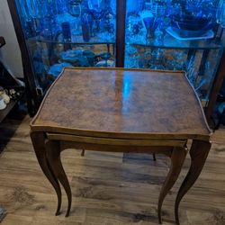 Baker Burl Nesting Tables 