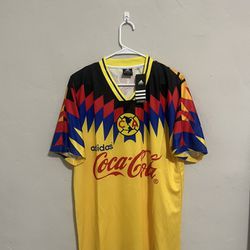 Club America 1995-96 Home Jersey Large 