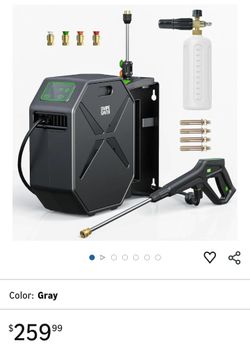 Wall Mounted Pressure Washer 2400 PSI