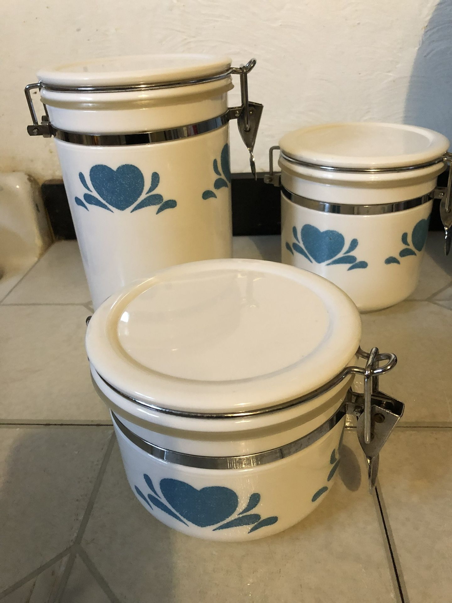 💙Corelle Blue Heart Collection Lot 💙