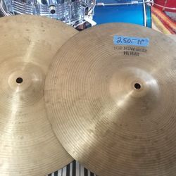 Hi Hat Cymbals Zildjian - Paiste (2 sets)