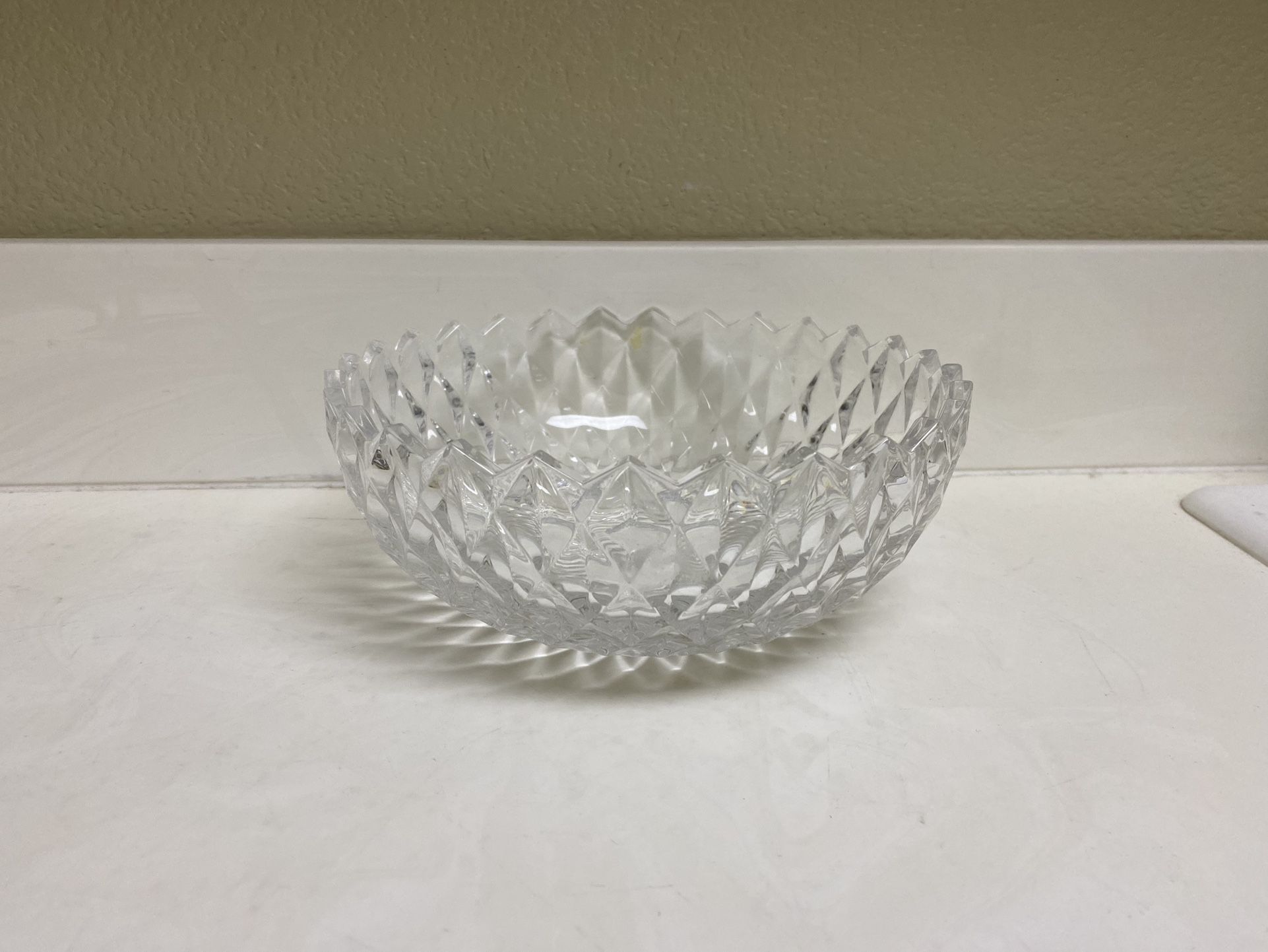 Crystal Glass Bowl 