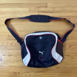 PUMA BMW Motorsport Messenger Laptop Bag Crossbody Backpack Sport Lifestyle