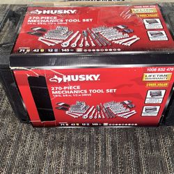  Mechanics Tool Set (270-Piece), 1/4 in, 3/8 in, 1/2 in Drive