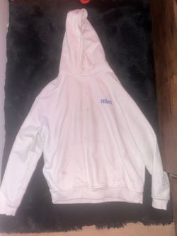 White Extinct hoodie