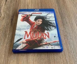 Disney Mulan Blu-Ray, DVD