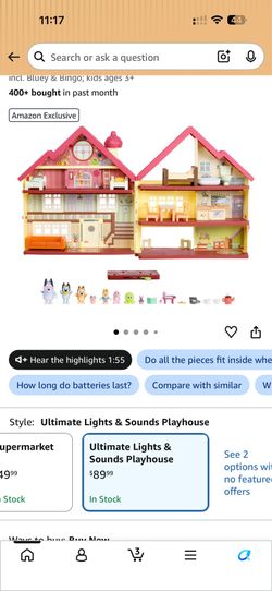 Bluey XL playset