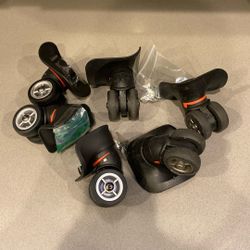 Suitcase / Roller Bag Castor Roller Assemblies