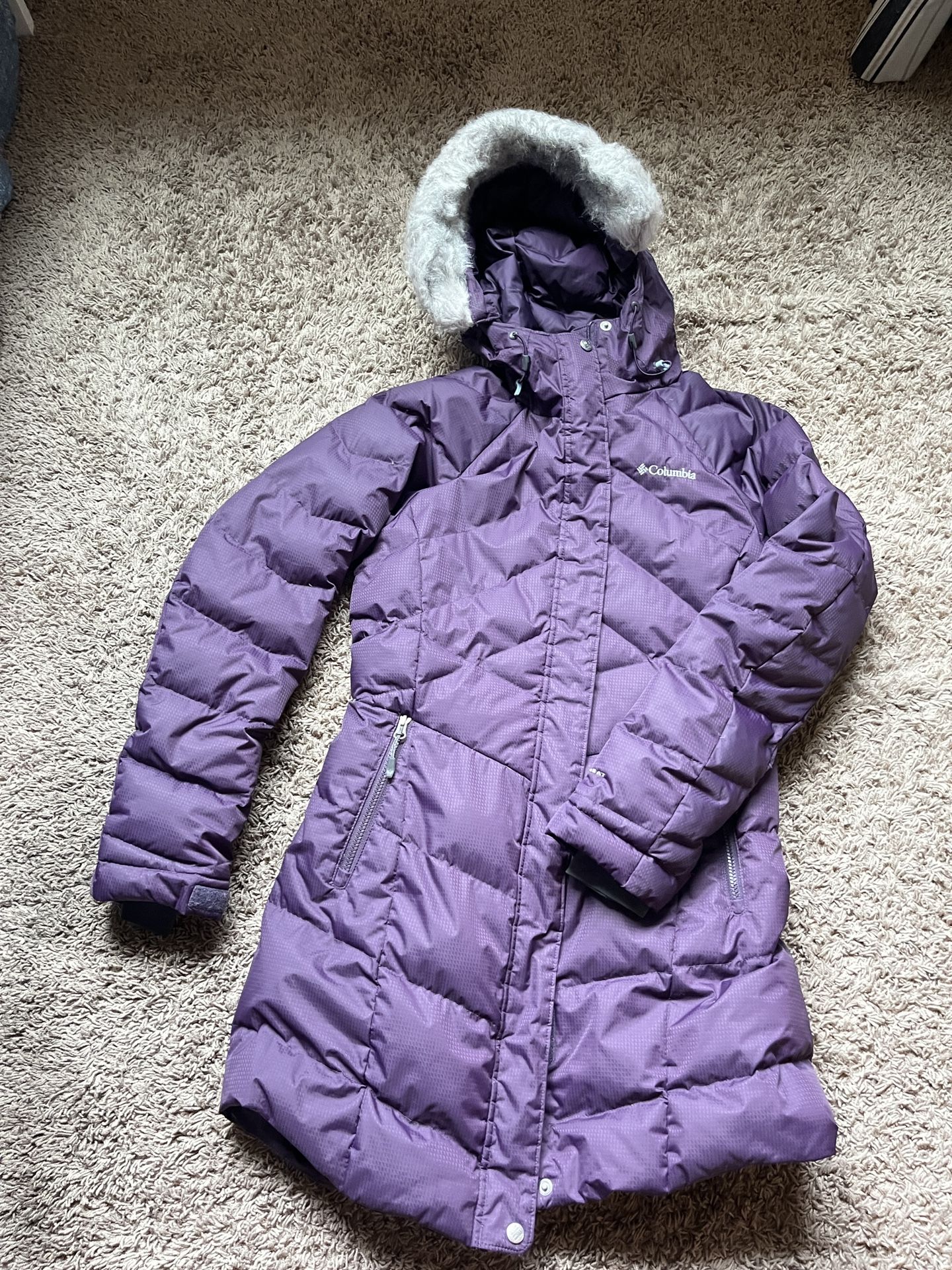 Columbia Women’s Long Jacket. Size S