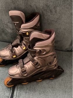 Men’s size 10 Gray blade Runner roller blades