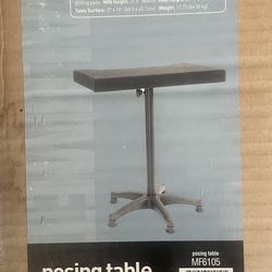 Calumet Adjustable Posing Table – Photographer Studio Quality (MF6105) Brand New, never used – Still sealed in Box