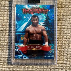 Mike Tyson 3/3 Holiday Hits Wild Card 