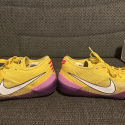 Nike Kobe Ad Nxt 360 Yellow And Purple For Sale In Smithtown, Ny - Offerup