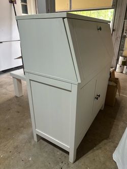 White Secretary Desk