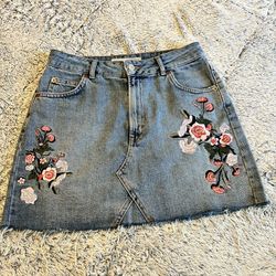 Top shop Jean Skirt