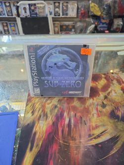 Mortal Kombat Mythologies - Sub Zero - Sony PS1 - Playstation