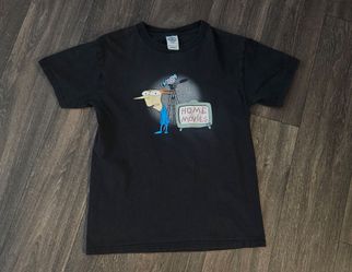 Rare Vintage Home Movies Adult Swim Cartoon Network Promo Tee Tagged Mens Small $100