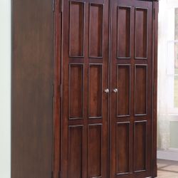 Computer armoire cabinet