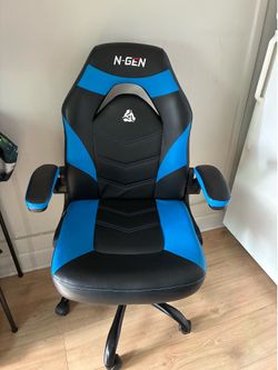 Blue gaming chair