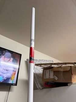 Closet Pole White 96 Inch