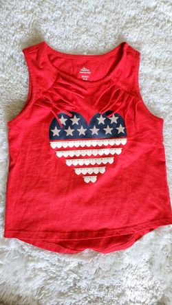 Girls 4th of July Outfit Size 5T 🇺🇸❤️💙