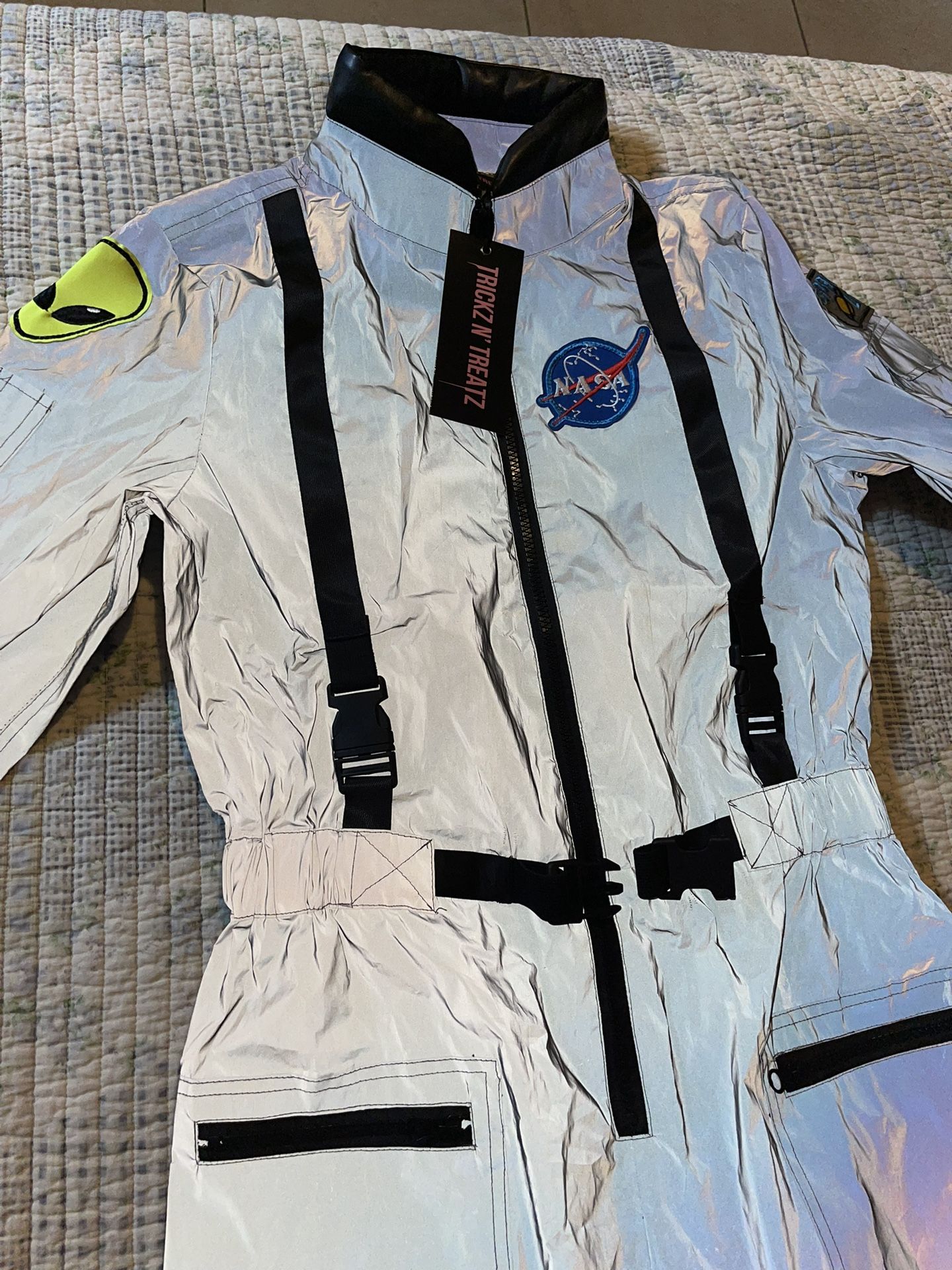 Gray NASA One Piece Suit