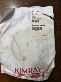 Kimray 4” MADBPO Repair Kit