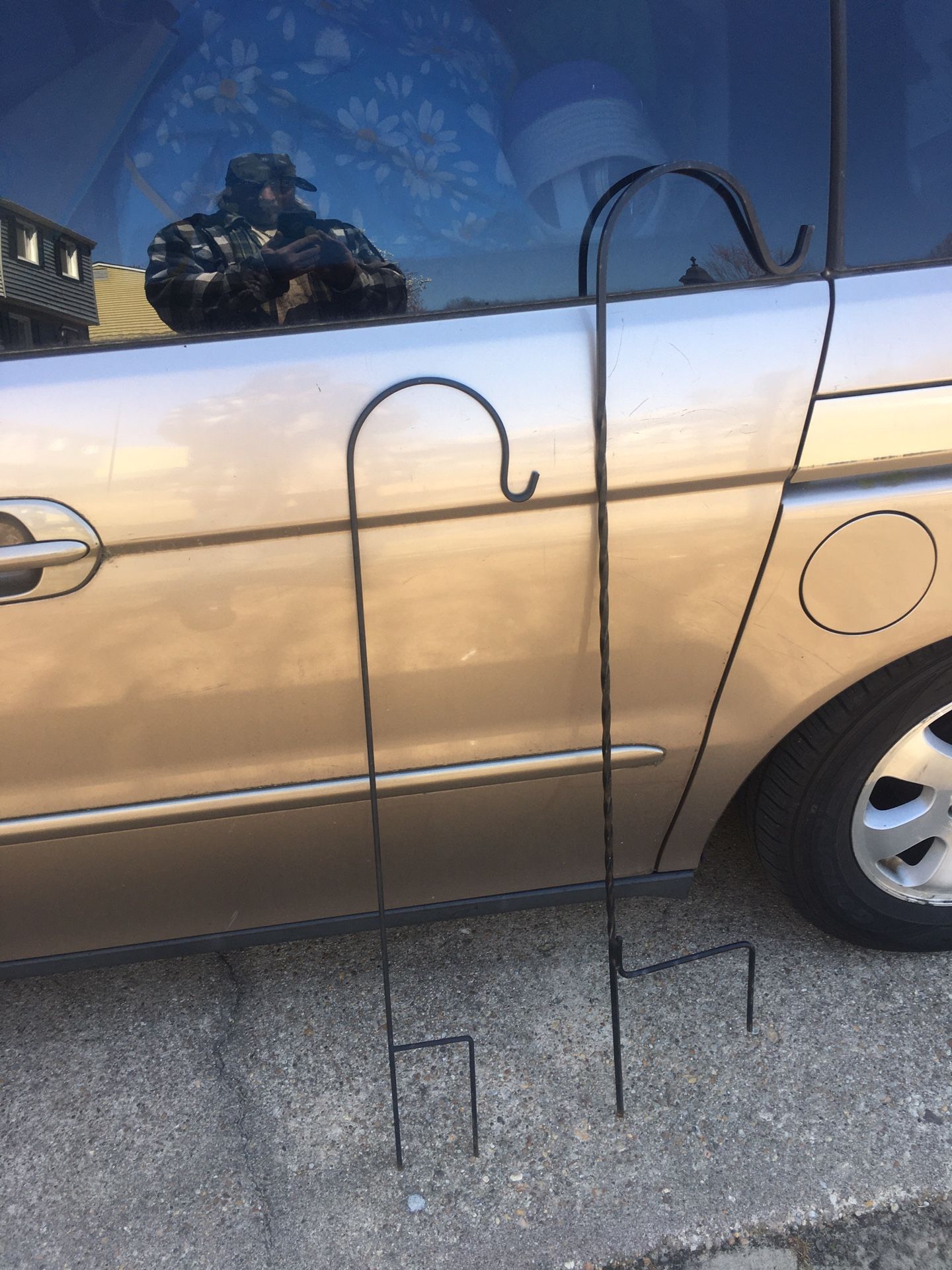 Lnew Two Garden Ship Hook Plant Holders Only $20