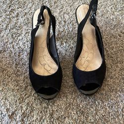 Giani Bernini Peep Toe Sling backs Sandals Pumps.