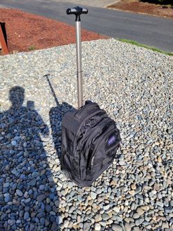 Jansport Backpack Travel With Wheels CarryOn
