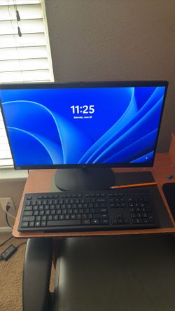 Hp desktop all in one 21 inch like new