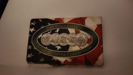 2006 Gold Edition State Quarters Collection uncirculated with coa