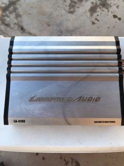 Lighting audio 800 watt Amp 4 channel