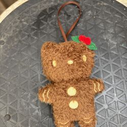 Hello Kitty Christmas Plushie Keychain!
