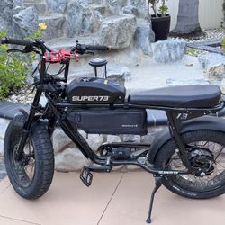 MINT Super73-S2 - Low Miles - Lightly Used & Garage Kept