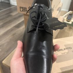 Black Leather Dress Shoes