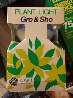 Plant light Gro & Sho 75 w light bulb